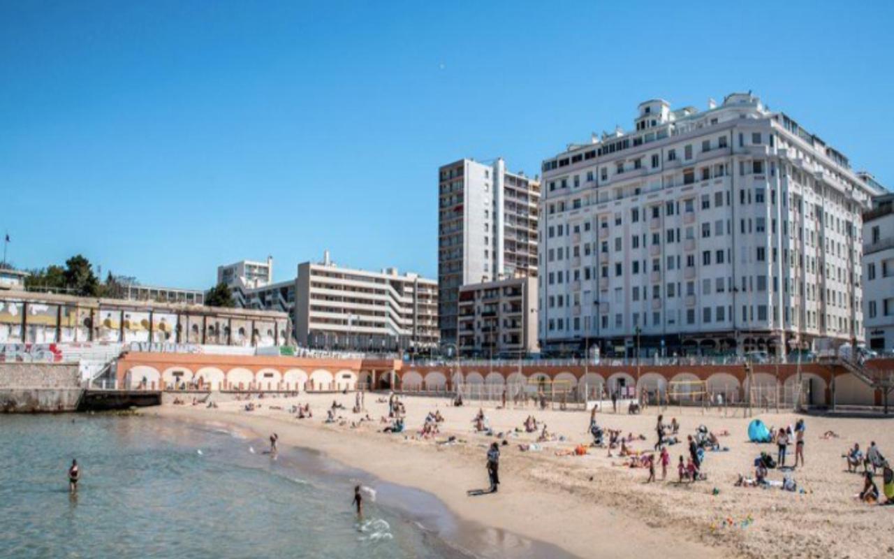"Le Suez" Appartement Au Bord De Mer Catalans-Pharo Marsiglia Esterno foto