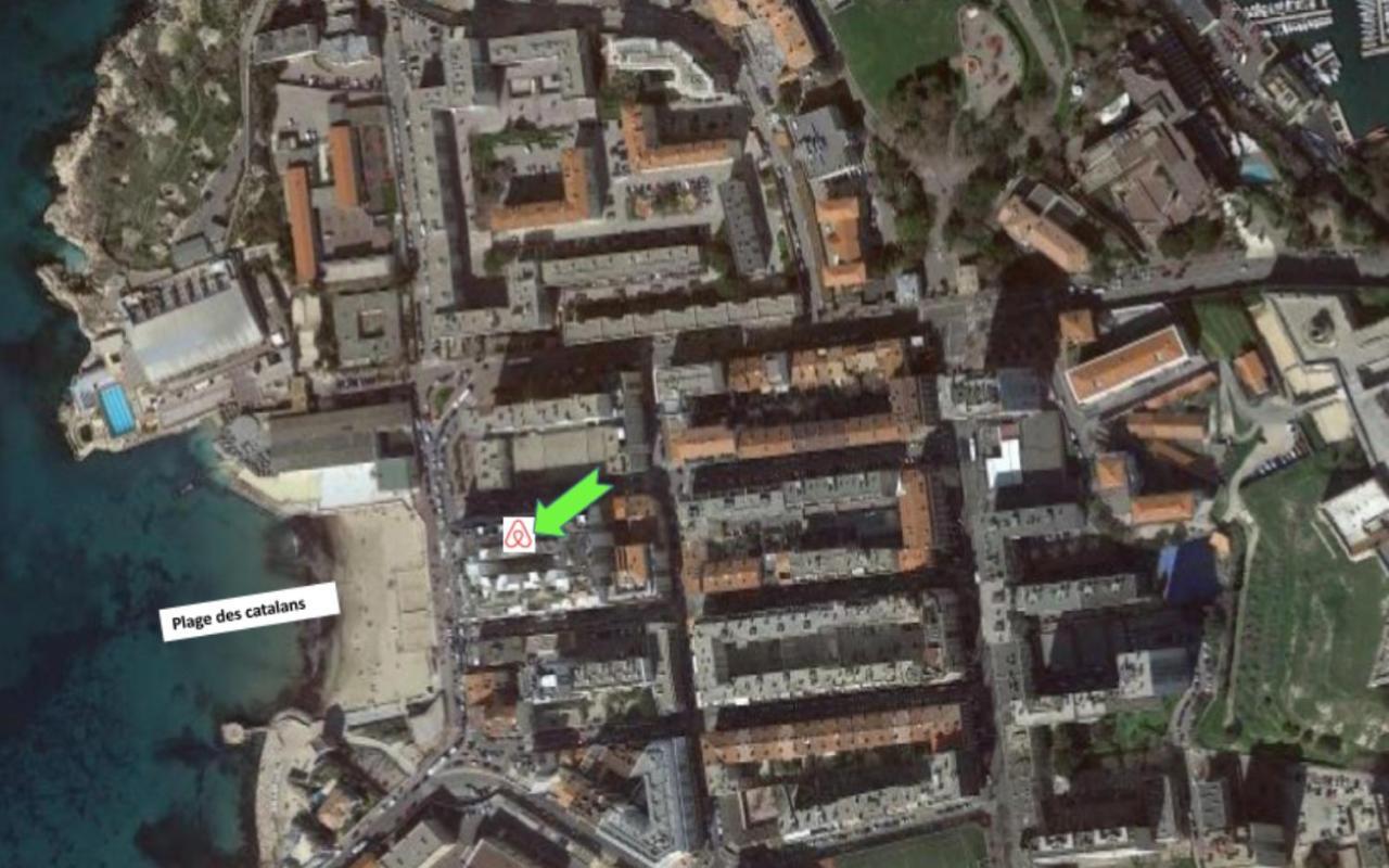 "Le Suez" Appartement Au Bord De Mer Catalans-Pharo Marsiglia Esterno foto